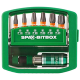 Obrázok ku produktu Bit box 6x SPAX T-STAR plus 25mm 1x držiak bitov 60mm