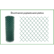 Obrázok kategórie Štvorhranné pletené pletivá PVC