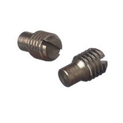 Obrázok kategórie Nastavovacie skrutky (červíky) s čapíkom rovná drážka DIN 417