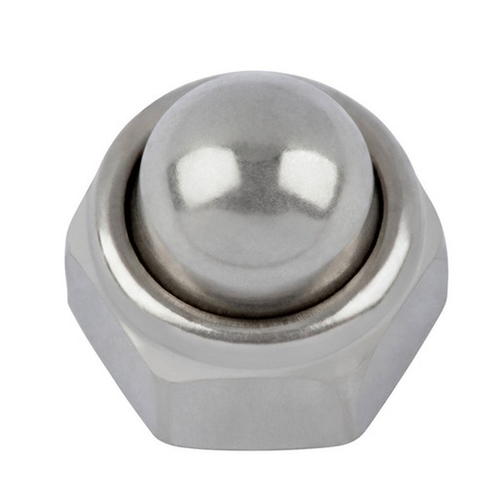 Zväčšený obrázok kategórie NEREZ - Matice poistné nekovová vložka klobúkové DIN 986