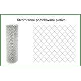 Obrázok ku produktu Štvorhranné pletivo pletené pozinkované, výška 1600 mm, veľkosť oka 60x60 mm, hrúbka drôtu 2,0 mm, balík 25 m