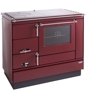 Obrázok ku produktu Sporák VSP 9100, chrómové doplnky, ľavý, farba bordó, KVS MORAVIA