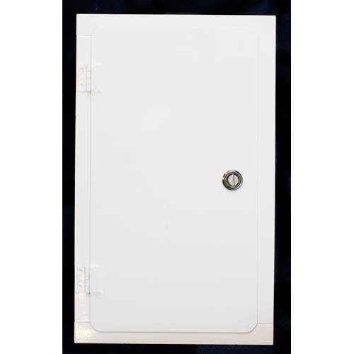 Zväčšený obrázok ku produktu Dvierka komínové 195x155, biele