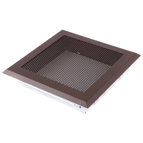 Zväčšený obrázok ku produktu Krbová mriežka 16x16, hnedá brokát