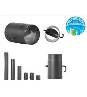 Obrázok ku produktu Klapka dymová 2 mm 150/025 SA krátke tiahlo, sivá