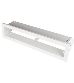 Obrázok ku produktu Krbová mriežka otvorená 60x6, biela