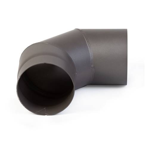Zväčšený obrázok ku produktu Koleno dymové 2 mm pevné 150/90° SA, sivé