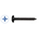 Obrázok ku produktu Samorezka 3,9x13 DIN 7981C PH PH2 čierny Zn