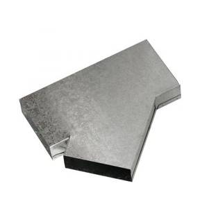 Obrázok ku produktu Kanál T - kus 200x90 mm/45°, Zn