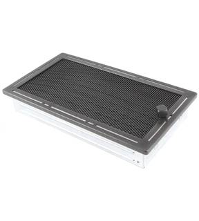 Obrázok ku produktu Krbová mriežka TERND 16x32 so žalúziou, grafit