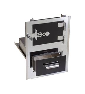 Obrázok ku produktu Štít kúrenia 450x330 antikoro/čierna na murované pece