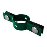 Obrázok ku produktu Príchytka panelu na okrúhly stĺpik priemer 38 mm, priebežná, 4 mm, RAL 6005