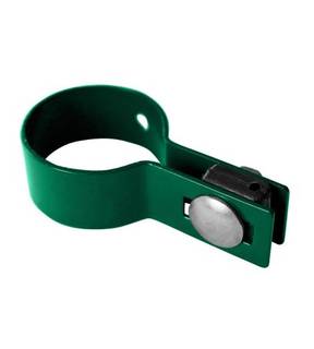 Obrázok ku produktu Príchytka panelu na okrúhly stĺpik priemer 48 mm, koncová, 5 mm, RAL 6005