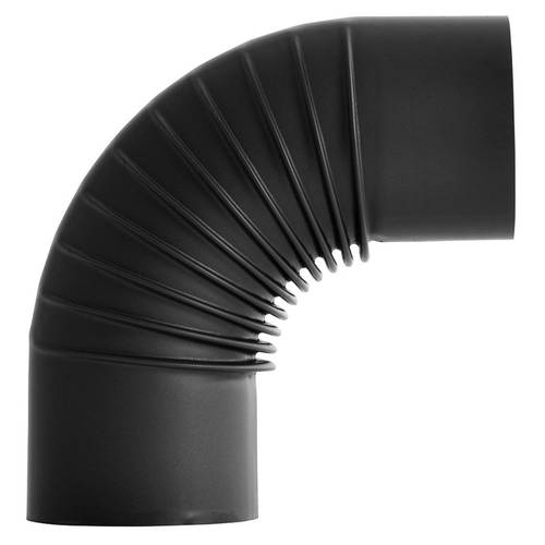 Zväčšený obrázok ku produktu Koleno peletové 0,6 mm pevné 080/90°