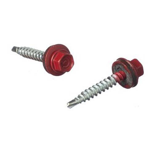Zväčšený obrázok ku produktu Skrutka 4,8x25 farm. red. vrt. RAL 3011 hnedo červená WFD