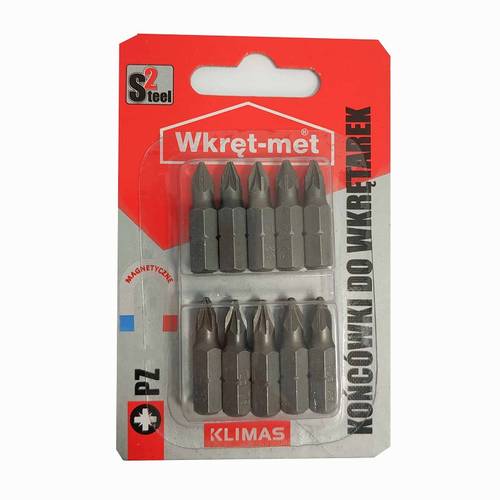 Zväčšený obrázok ku produktu Bit PZ2 PZ-S2 /blister 10ks/ WM