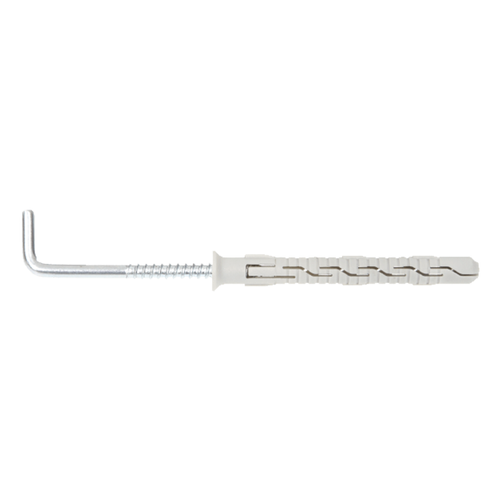 Zväčšený obrázok ku produktu Hmoždinka+SL 10x160 PR+hák L 7x180 rámová nylon