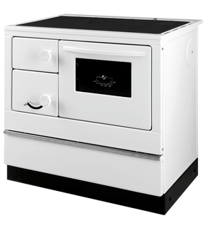 Obrázok ku produktu Sporák Okonom 85 De Luxe biely ľavý, THORMA