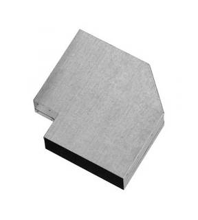 Obrázok ku produktu Kanál koleno 150x50 mm/90°, Zn