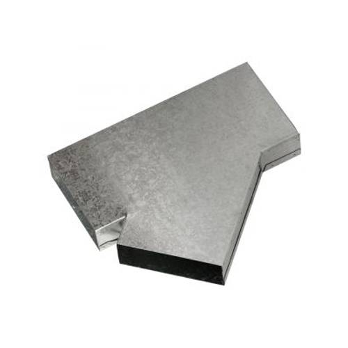 Zväčšený obrázok ku produktu Kanál T - kus 150x50 mm/45°, Zn