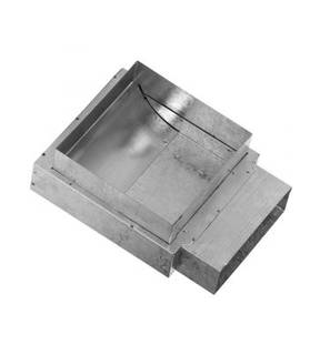 Obrázok ku produktu Kanál 150x50 mm/16x16, redukcia/mriežka, Zn