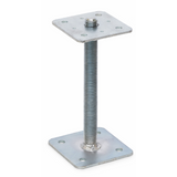 Obrázok ku produktu Pätka 110/110 - M24x250/4 s vrchnou doskou 110/110 Zn
