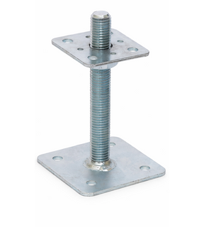 Obrázok ku produktu Pätka 110/110 - M24x200/4 s vrchnou doskou 80/80 Zn