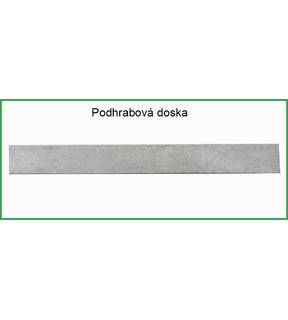 Obrázok ku produktu Podhrabová doska 2500/300/40 mm, profilovaná