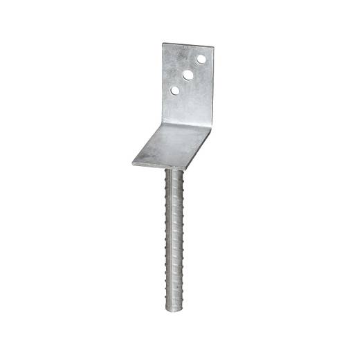 Zväčšený obrázok ku produktu L na roxore 100x60/4 ø18x200 úzke TZn