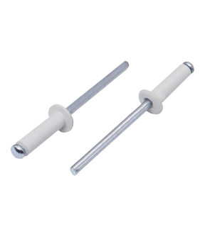 Obrázok ku produktu Nit trhací 4x10 Al/St RAL 9002 šedo biela