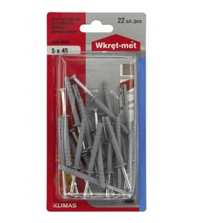 Obrázok ku produktu Blister SM 8x60 hmoždinky natĺkacie ZH 9ks