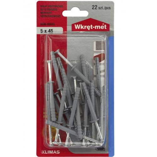 Zväčšený obrázok ku produktu Blister SM 8x120 hmoždinky natĺkacie ZH 5ks