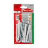 Obrázok ku produktu Blister KPK 10x115 Hmoždinka rámová so skrutkou so šesťhrannou hlavou 3ks