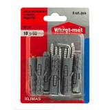 Obrázok ku produktu Blister BP 12 hmoždinka + hák L 4ks