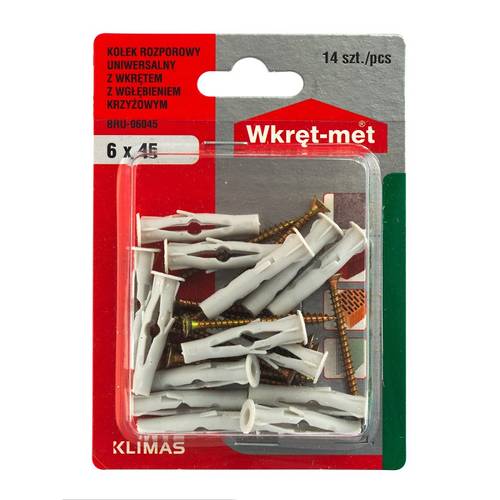 Zväčšený obrázok ku produktu Blister RU 10x80 hmoždinka + UVZH 4ks