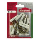 Obrázok ku produktu Blister KW 10x80 hmoždinka + UVZH 4ks