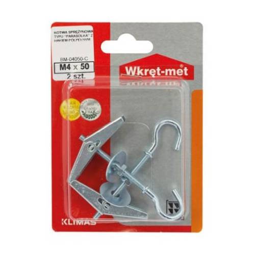Zväčšený obrázok ku produktu Blister BMC M5x90 kotva pružinová hák C 2ks