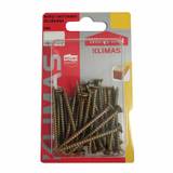 Obrázok ku produktu Blister WK 4,5x25 skrutka do dreva ZH PZ žltý Zn 32ks