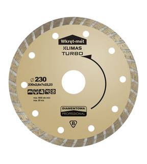 Obrázok ku produktu Kotúč 115/2,2/22 TDT-P diamantový TURBO profi