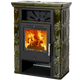 Obrázok ku produktu Krbové kachle Borgholm TOP, olivovo-zelená, THORMA