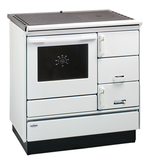 Obrázok ku produktu Sporák VSP 9103, plastové doplnky, oceľová platňa striekaná, pravý, farba biela, KVS MORAVIA