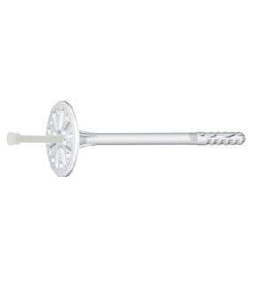 Obrázok ku produktu Hmoždinka tanierová 10x260 LTX plastový tŕň, krátka rozperná časť