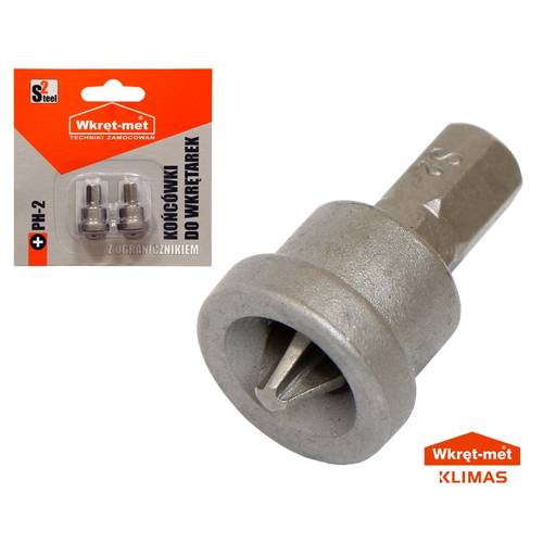 Zväčšený obrázok ku produktu Bit PH2-S2 s dorazom /blister 2ks/ WM