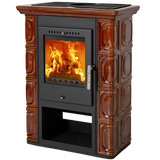 Obrázok ku produktu Krbové kachle Borgholm keramik, hnedý, THORMA