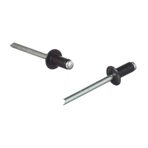 Zväčšený obrázok ku produktu Nit trhací 4,8x20 Al/St RAL 9005 čierna