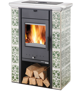 Obrázok ku produktu Krbové kachle Čičmany, slonová kosť/oliva, HAAS+SOHN HOME