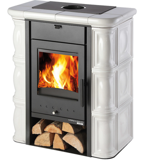 Obrázok ku produktu Krbové kachle Treviso mini, slonová kosť, HAAS+SOHN HOME