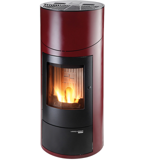Obrázok ku produktu Kachle HSP 7 GRANDE RLU DE LUXE, červená, HAAS+SOHN PREMIUM
