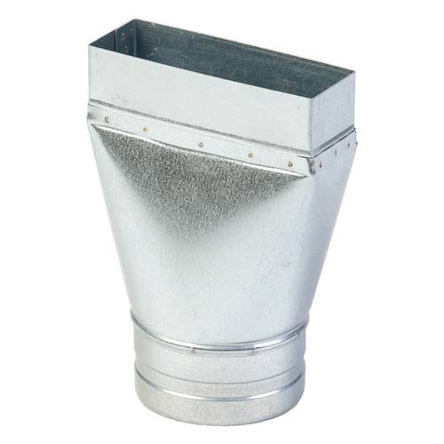Zväčšený obrázok ku produktu Kanál redukcia symetrická 150x50 mm/100 mm, Zn