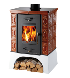 Obrázok ku produktu Krbové kachle Empoli, čierna/karamel,  HAAS+SOHN HOME